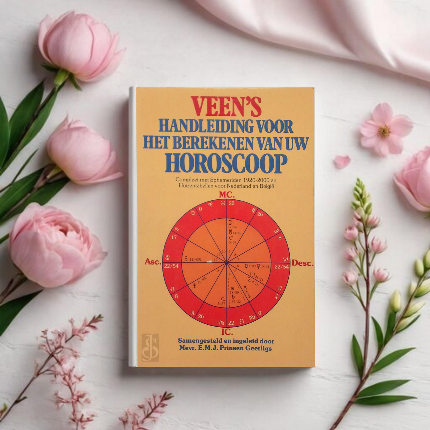 Veen's Handleiding voor het Berekenen van Uw Horoscoop - Samengesteld en ingeleid door Mevr. E.M.J. Prinsen-Geerlings